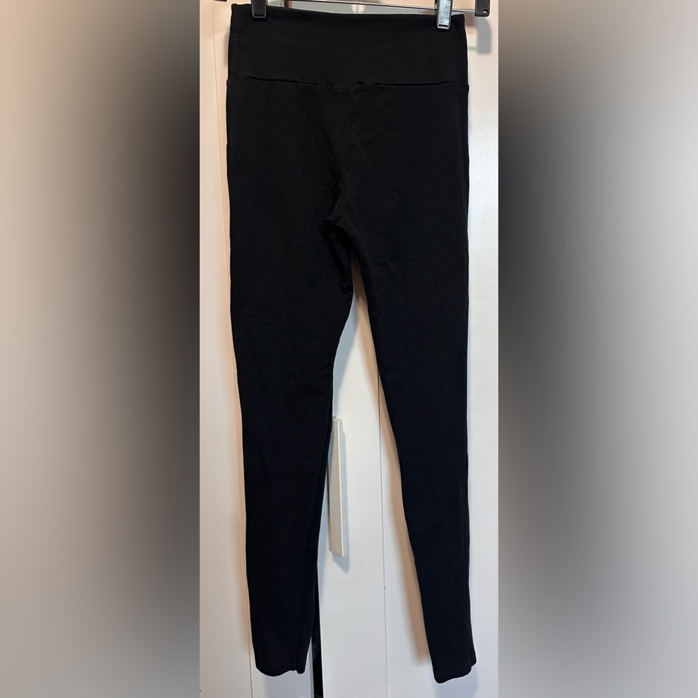 River Island Black 95% Cotton Leggings size 10 - Picture 4 of 8